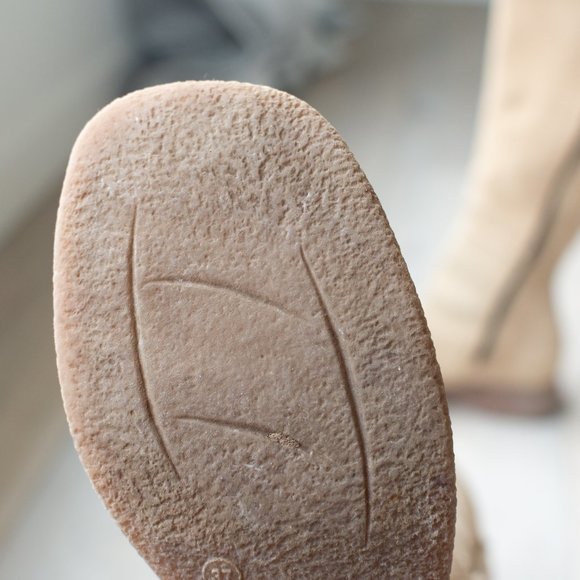 Suede tall boots made in Spain SZ 37 - Picture 8 of 16